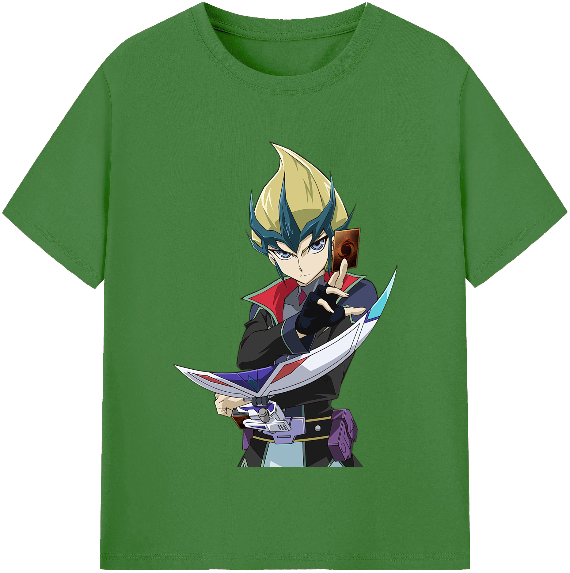 （画像用） 遊☆戯☆王 Yu-Gi-Oh! レディースカジュアルプリントTシャツ（綿100％）